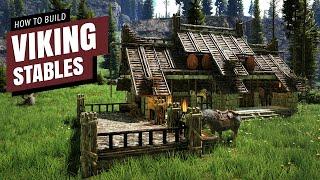 How To Build A Viking Stables - Ark Survival Evolved