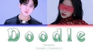 Changbin (Stray Kids) – Doodle | Karaoke (2 members)