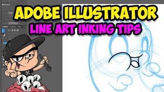 Adobe Illustrator Tutorial And Tips: Inking With Line Art And Expand