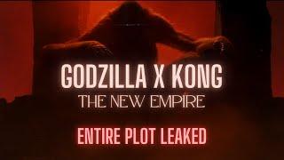 **SPOILER ALERT** Entire LEAKED PLOT 4K - Godzilla x Kong:The New Empire #godzillaxkongthenewempire