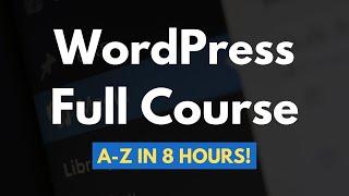 WordPress Full Course in ONE VIDEO | ZERO to HERO | STEP BY STEP