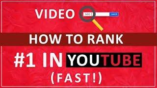 Video SEO - How to Rank #1 in YouTube (Fast!)