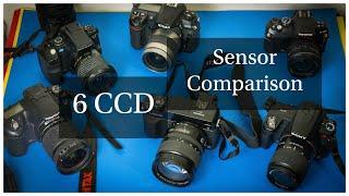 6 CCD sensor Camera Comparison! best image quality , deep test!