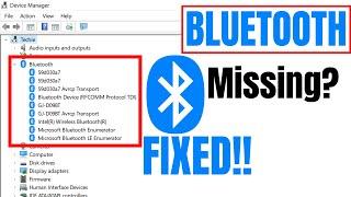 How to Turn On Bluetooth on Windows 10 | How to Fix Bluetooth Icon Missing from Windows 10
