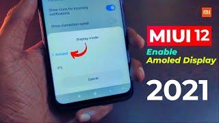 Enable Amoled Display Mode in Any Xiaomi Phone | MIUI 12 Features | MIUI 12 | TechnoMind Ujjwal