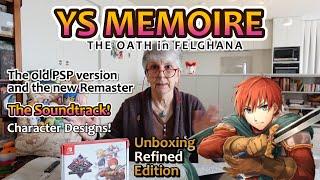 YS MEMOIRE The Oath in Felghana Remastered :: Unboxing the Refined Edition :: PSP & PSVita Nostalgia