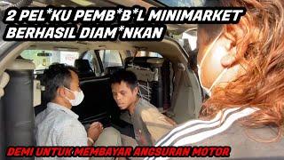 2 P*LAKU PEMBOB*L MINIMARKET BERHASIL DI*MANKAN TIM GABUNGAN RESMOB POLRES BREBES