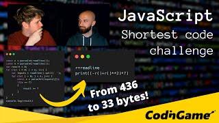 JavaScript SHORTEST Code Challenge - Tips & Tricks