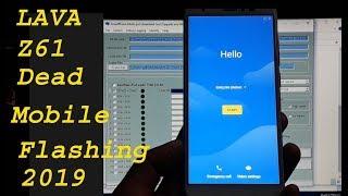 LAVA Z61 Dead Mobile Flashing 2019 - Shri Telecom