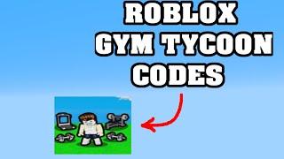 ROBLOX GYM TYCOON CODES ! 