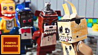 "Follow Me" | Lego Minecraft FNAF Stop-Motion Music Video (Song by TryHardNinja) The Foxy Song 2