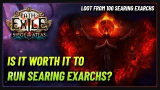 PoE 3.17 - Loot From 100 Searing Exarchs