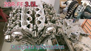 2GR 3.5L V6 Engine Timing Chain Marks Setting ||Camshaft position Of Toyota Camry,Aurion,Avalon
