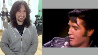 British guitarist analyses and dissects Elvis Presley's unique vocal ability live in 1968!