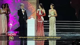 MUTYA NG PILIPINAS 2024 TOP 9 FINAL QUESTION