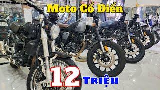 Thanh Lý Lô Moto Cổ Điển 125cc Đến 200cc Giá Siêu Rẻ Chỉ Từ 12 Triệu