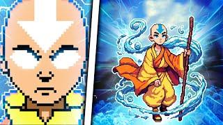 TESTEI A FORÇA DO AVATAR AANG NO MUGEN! FICOU BRABO