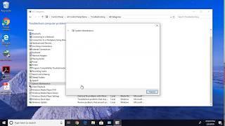 How to Run System Maintenance Troubleshooter in Windows 10