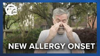 Are you an adult experiencing first time seasonal allergy symptoms? Here's why