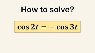 A nice equation cosine double and triple angles