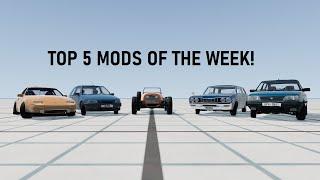 TOP 5 Mods Of The Week in BeamNG.Drive