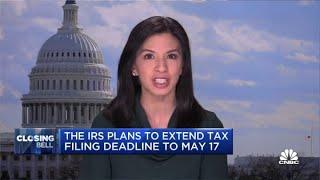 IRS plans to extend tax filing deadline to May 17