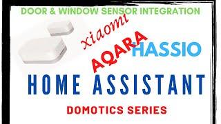 Xiaomi Aqara Door and Window sensor Home Assistant integration