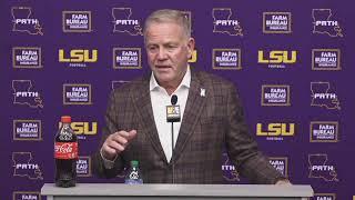 Brian Kelly Press Conference - Early Signing Period (Dec. 4, 2024)