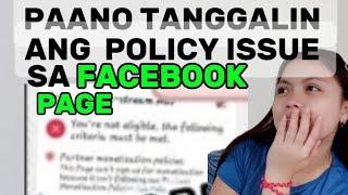 HOW TO FIX POLICY ISSUE LIMITED ORIGINALITY CONTENT/FACEBOOK PAGE/PROBLEM SOLVED