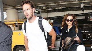 Armie Hammer Makes Jokes About Forgetting The Baby, At LAX