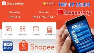 Cara Top Up ShopeePay via BCA Mobile Banking | Isi Saldo ShopeePay