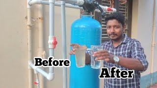 Water Filter | Iron Removal Water Filter From Vessel Filter | Vessel Filter Installation Full Video