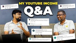 My YouTube income | Q & A Session 1 | Answering for our friends comments | Birlas Parvai