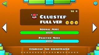 Geometry Dash - Clubstep (FULL VER) All Coin /  Partition
