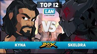 Kyna vs Skeldra - Top 12 - Brawlhalla World Championship 2023 - LAN 1v1