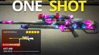 the KATT AMR is *1 SHOT* in WARZONE 3!  (Best KATT AMR Class Setup) - MW3