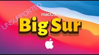 How to Install MacOS Big Sur on unsupported Mac using Micropatcher / Macbook Pro Late 2012 - A1425