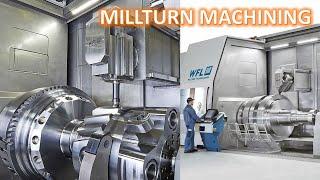 CNC Machine MillTurn Technologies & Tools Cutting Solutions