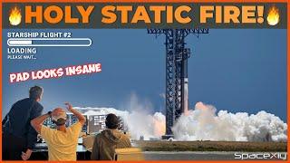 Starship Booster 9 Static Fire Completed | Beautiful and Smooth | Pad is OK