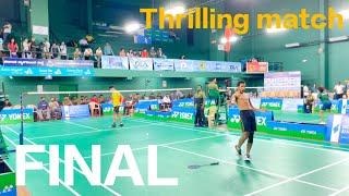 FINAL | YONEX-SUNRISE JUNIOR NATIONAL BADMINTON CHAMPIONSHIP 2023 | MS-U19 | RUSHENDRA V/S SAMARVEER