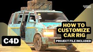 How to  rig a  customized car tutorial