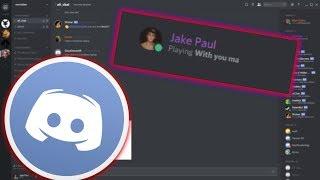 HOW TO CHANGE WHAT DISCORD SHOWS YOU'RE PLAYING! (2017)