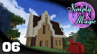 Simply Magic - Ep. 6: House Roof | Simply Magic Minecraft Modpack