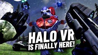 HALO VR is HERE! // Halo Combat Evolved VR MOD Gameplay (PCVR)