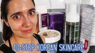 I Tried A 10-Step Korean Skincare Routine For A Month