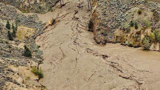 Chilcotin River Has Been Breached ! New Aerial Video