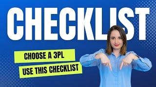 How to Choose a 3PL - Step by Step part 1