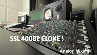 DIY SSL 4000E Channel strips CLONE,  Analog mixing