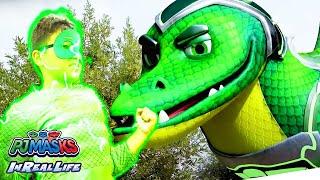 PJ Masks | Gekko & Power Lizard | PJ Riders in Real Life | Superhero | Kids videos | Full Episodes