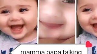 Cute baby Papa Talking ️#papa #baby #papaloving #papalovers #babyvideos #viralvideo #trending #cute